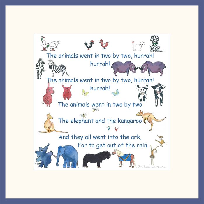 Illustrated nursery rhymes